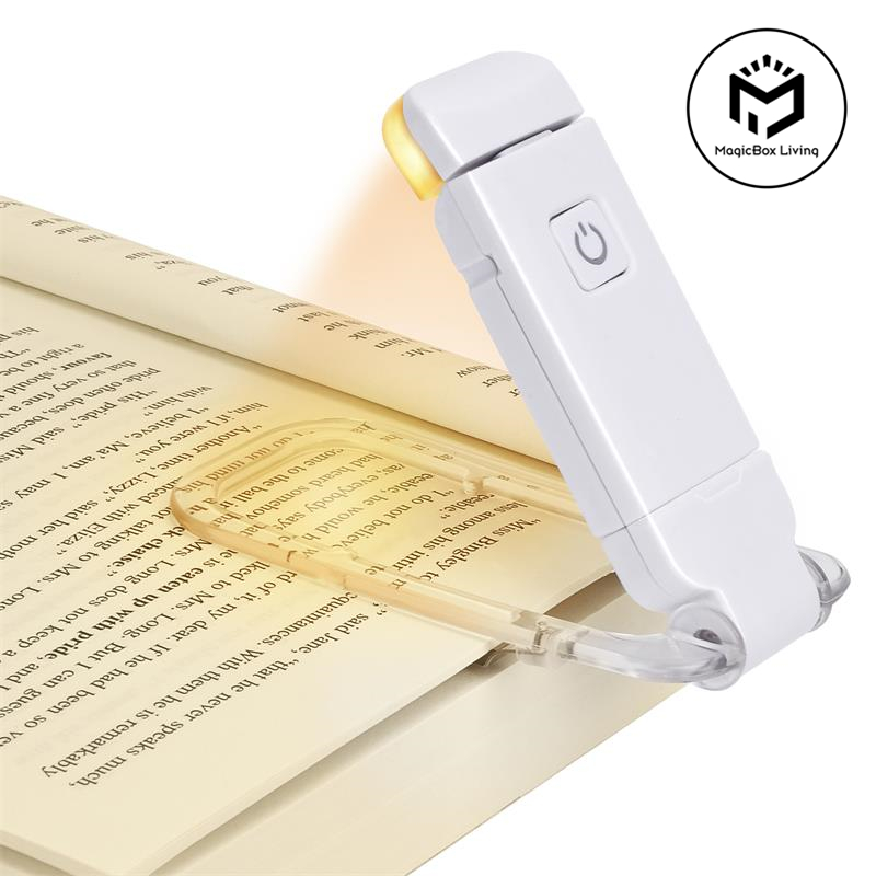 Clip-On LED Reading Light — 3 Modes